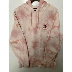 Vans Summer Camp Tie Dye Pullover Hoodie In Mellow Rose. Size Large READ